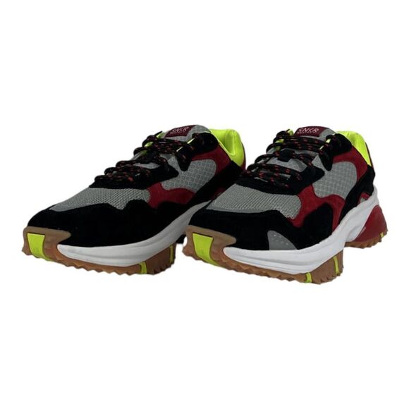 New SNKR Project Men US 10.5 Prospect Park Lace-up Sneakers Multicolor Shoes - Picture 4 of 8